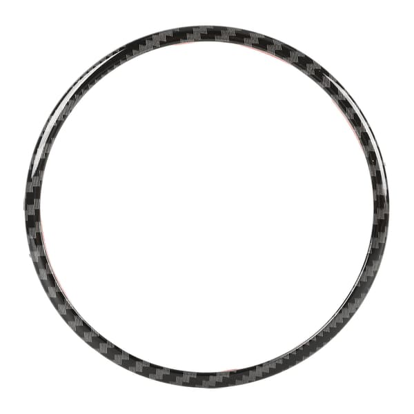 Rat Emblem Ring Kulfiberlook Enkel Cool Udskiftning til Mazda CX‑3 CX‑5 CX‑9