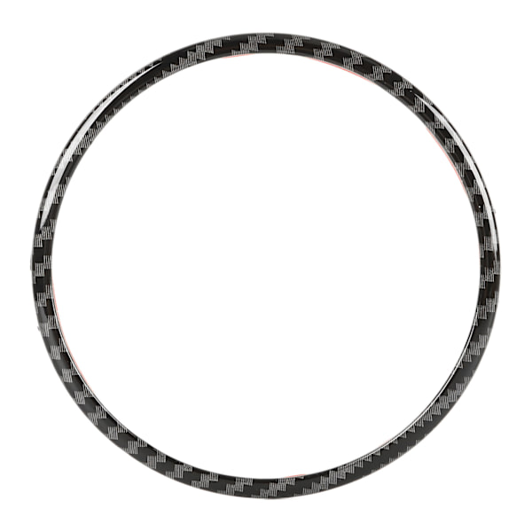 Ratt Emblem Ring Kolfiber Look Enkel Snygg Ersättning för Mazda CX‑3 CX‑5 CX‑9