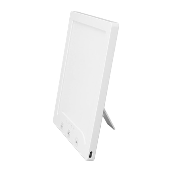 UV-fri LED-lys Fysioterapilampe Simuleret sollys USB UV-fri sollampe med 10000lx 3 Farvetemperatur 10 Lysstyrke