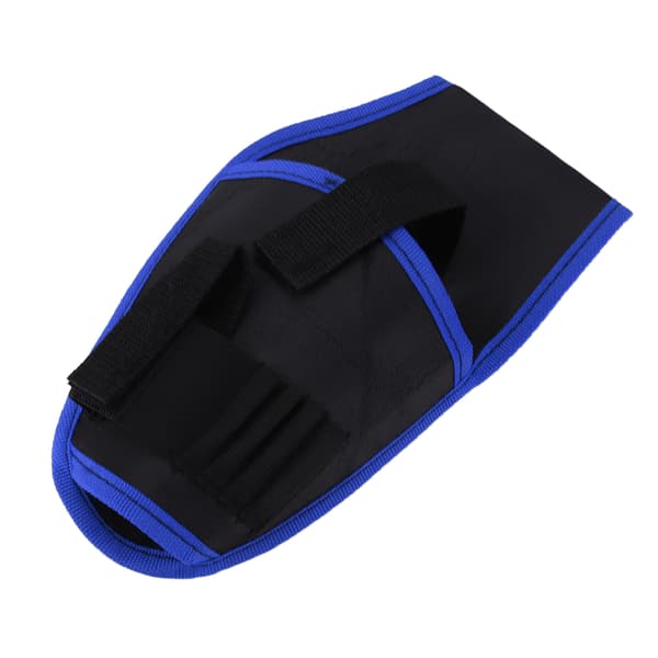 12V elektrisk boremaskin midjeholder Multifunksjonell elektroverktøy polyesterpose med belte TZ‑191Blue Edge