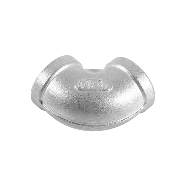 1/2\" Elbow Pipe Fitting 90 Degree Angled Stainless Steel Female Threaded DN15