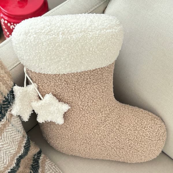Joulutyyny Beige sukka