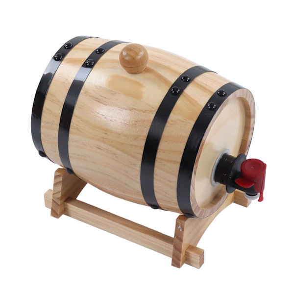 Pine Barrels Självbryggt Wine Pine Barrels Träölfat för bar Catering Grillbutik
