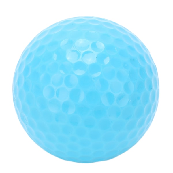 2 lager golf flytande boll flyt vatten räckvidd utomhus sport golf träningsbollar ljusblå