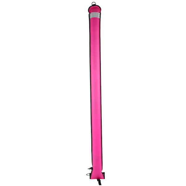 180x15 cm Dykkeoverflatebøye Høy synlighet Oppblåsbar Overflatebøye Signal TubeRose Red