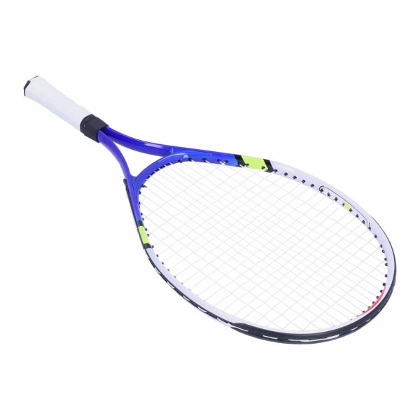 Regail Junior Tennisracket i aluminiumlegering - Set med tennisracket för barn för träning - Blå