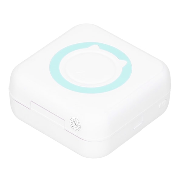 Mini Printer Termisk Bærbar Trådløs Bluetooth Etiket Forkert Spørgsmål Udskrivning 200dpiGrøn