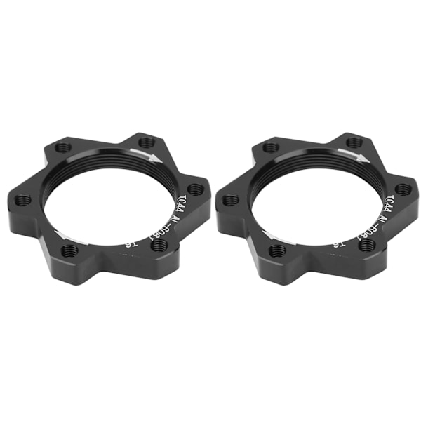 2 stk. Mountainbike Cykling Boost Nav Adapter Aluminium Legering Høj Styrke Anti-Rust Sort