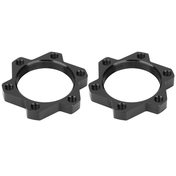 2 stk. Mountainbike Cykling Boost Nav Adapter Aluminium Legering Høj Styrke Anti-Rust Sort