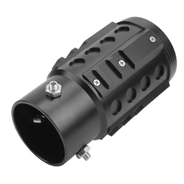 Racing udstødningsrør i aluminiumslegering - Universal 72 mm/2,8 tommer ydre diameter