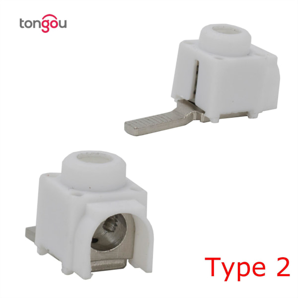 25 mm terminaler for strømskinne effektbryter distribusjonsboks Elektrisk ledningskontakt Tongou Type 1