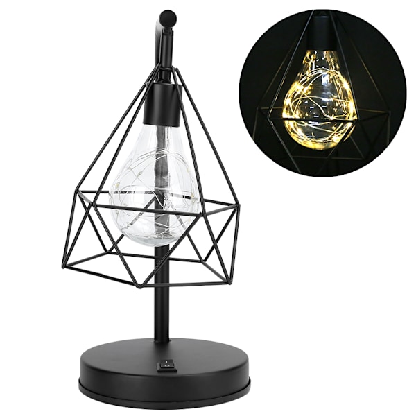 Smijern LED-bordlampe Nattlys ved sengen for rom soverom Bar dekorasjon gave