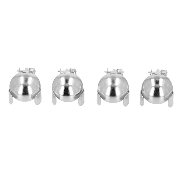 4st Automatic Candle Snuffer Wick Flame Snuffer for Safely Extinguishing Candle Flame Silver