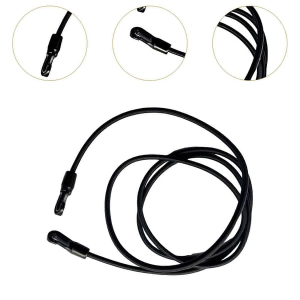 Tilbehør til romaskin med trekkstropp Elastisk tau for treningssenter Hjemme Bodybuilding