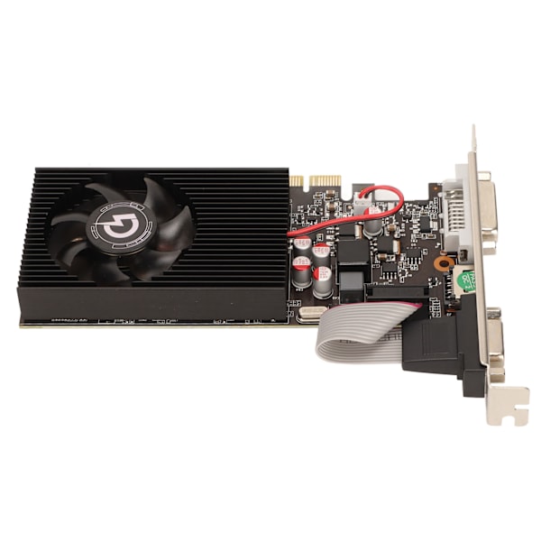 4G GDDR3 grafikkort 700MHz 2668MHz 128bit Stöd VGA DVI HD Multimedia Interface Gaming Grafikkort med en fläkt