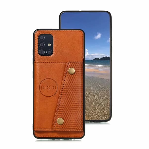 Samsung Galaxy A71 - Kuori korttipaikalla [LD] Grå