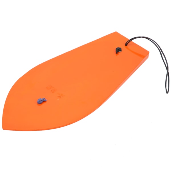 Plastisk Fiske Trolling Dykkebrett Oransje Farge Bærbar Verktøy Tilbehør for Fiskebåt 270mm/10.6in