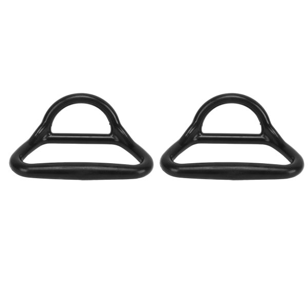 2pcs Rubber Boat Horseshoe Ring Durable D Traction Ring Boat Accessories for Trailer Truck Van Boat Black