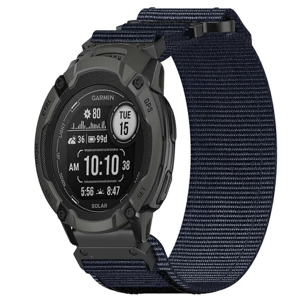 22 mm urrem kompatibel med Garmin Instinct 2 Solar LGL[LD] Blue
