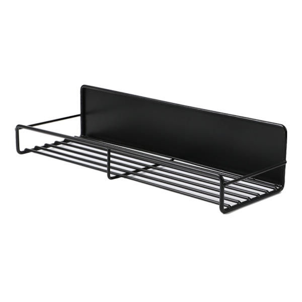 Magneettinen seinäkiinnitettävä hylly Jääkaappi Ruostumattomasta teräksestä valmistettu maustehylly Metallivarastointihylly 30x10,5x7 cm/11,8x4,1x2,8in