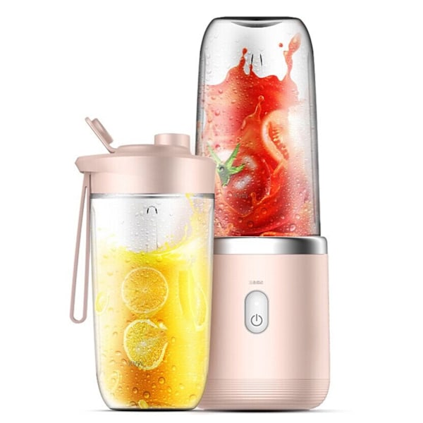 400ML Bærbar USB Oppladbar Multifunksjonell Juicerkopp Elektrisk Juiceblender