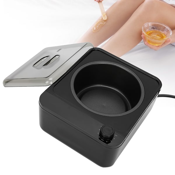 500 ml intelligent elektrisk voksvarmer smeltemaskin for hårfjerning BlackEU Plug 220V