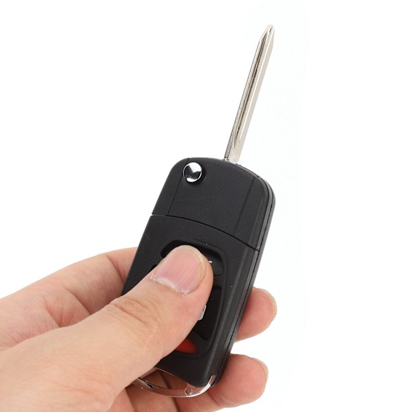 3 Panic Button Vikbar fjärrkontroll Flip Shell Key Fob Case Cover Passar för CHRYSLER 300 2005-2007