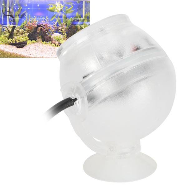 LED Akvarielampe IP68 Vandafvisende Nedsænkelig Akvarielampe EU-stik 100‑240V7 Farvelys
