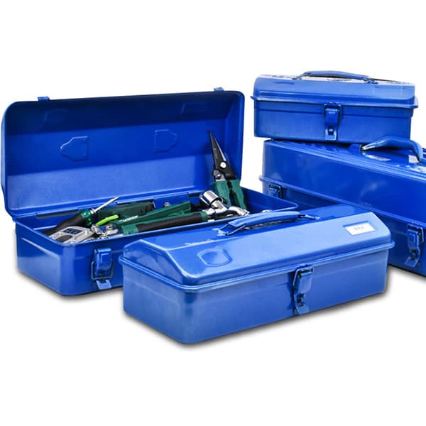 Metal Tool Box Thickened Iron Case Large Capacity Multifunctional Portable Tool Box with Lock for Repair Tools Hardware