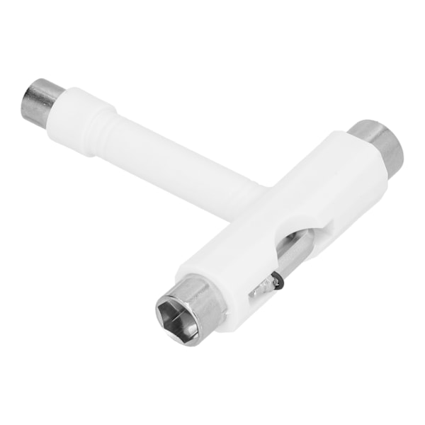 Skate Tool Multifunktions Bærbar Skateboard TType Hex Nøgle Sæt Beslag Hardware Hvid