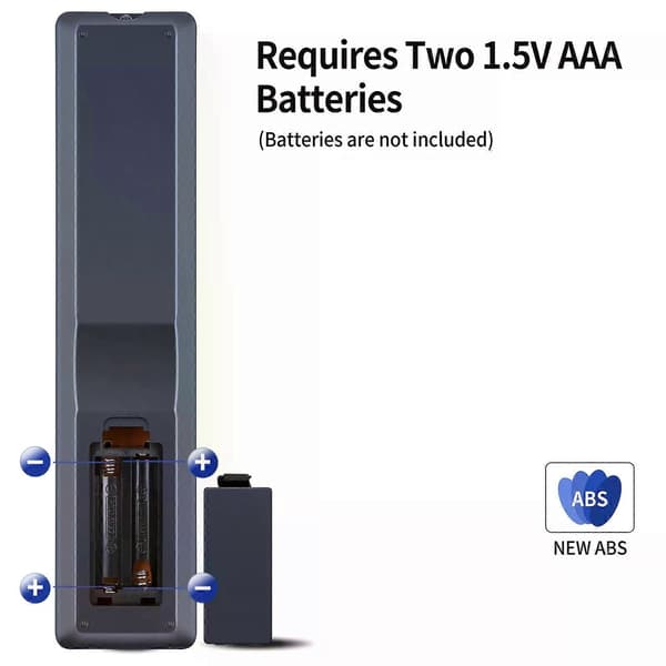 RC-1243 Ny erstatningsfjernkontroll passer til Denon AV-receiver AVC-S660H AVR-S660H[LD]