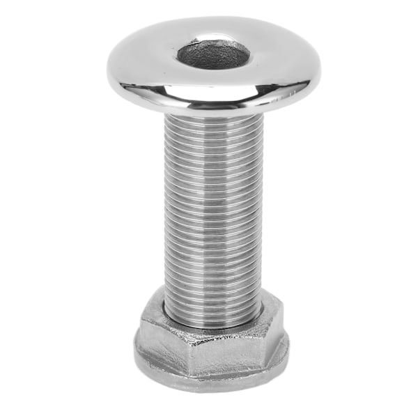 Marine Gennemføring Fitting Connector 3/8 tommer 316 Rustfrit Stål Vandafløb Udløb Universal