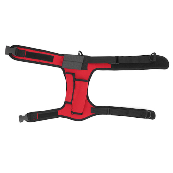 Dykkeutstyr Diver Underwater Dedikert Justerbar Leggings Kniv Wrap Slire Rød
