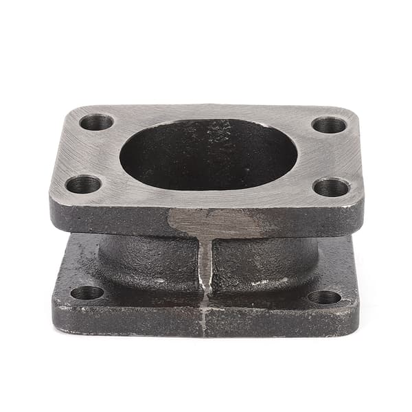 T3 til T4 Turbo Adapter 15 Grader Manifold Eksosflens Turbolader Tilbehør
