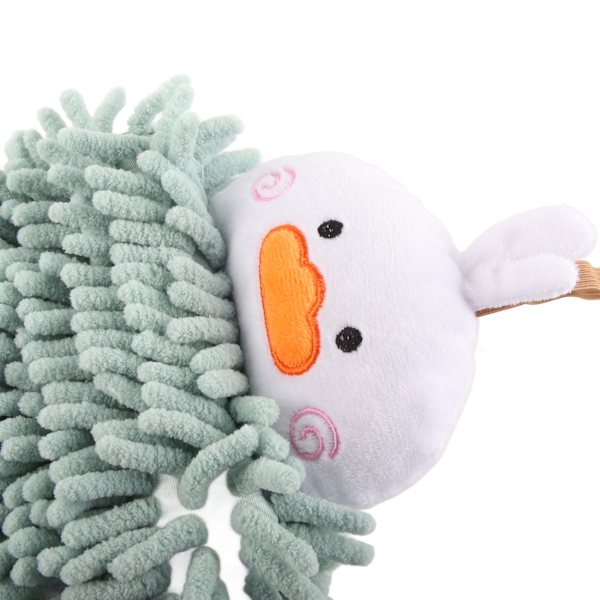 Børnehåndklæde Vandabsorberende Blød Mikrofiber Hængesløjfe Tegneserie Håndklæde til Badeværelse Køkken Toilet Gosling