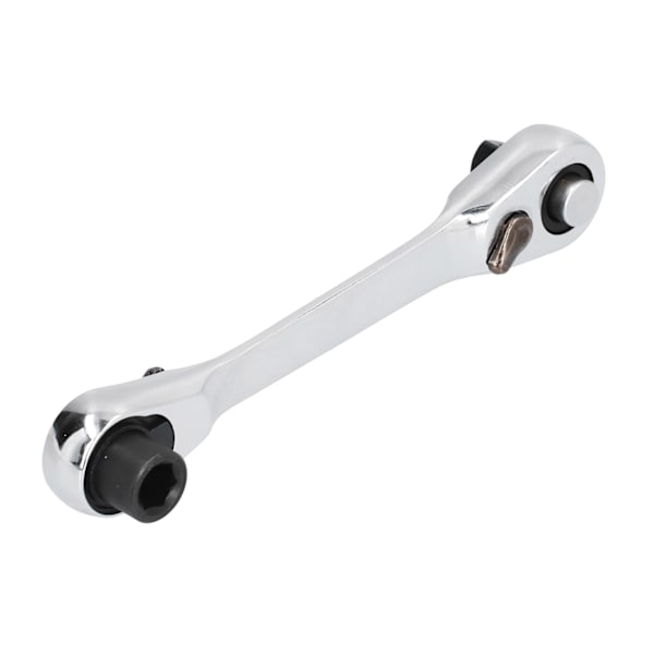 Mini Ratchet Nøkkel 1/4in 72 Tenner Rask Hex Skrutrekker Bit Driver 2 Bruk Nøkkel