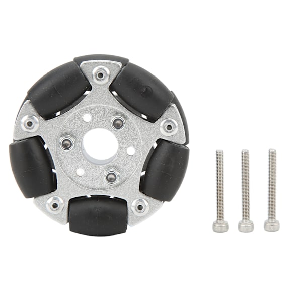 60 mm Robot Omni Wheel Alumiiniseos 360 asteen kierto Robot Omni Wheel Korvaaminen päivitykseen