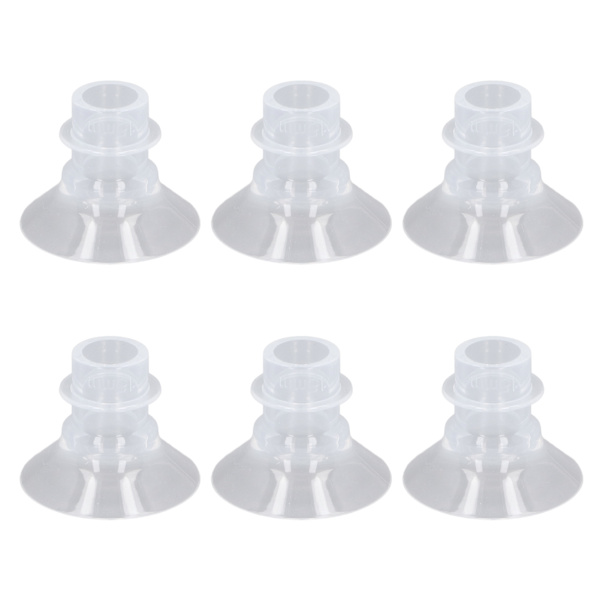 6st flänsinsatser Handsfree bystpump Bärbar Portable Spectra 24mm Shields Flänsar 15mm / 0.6in