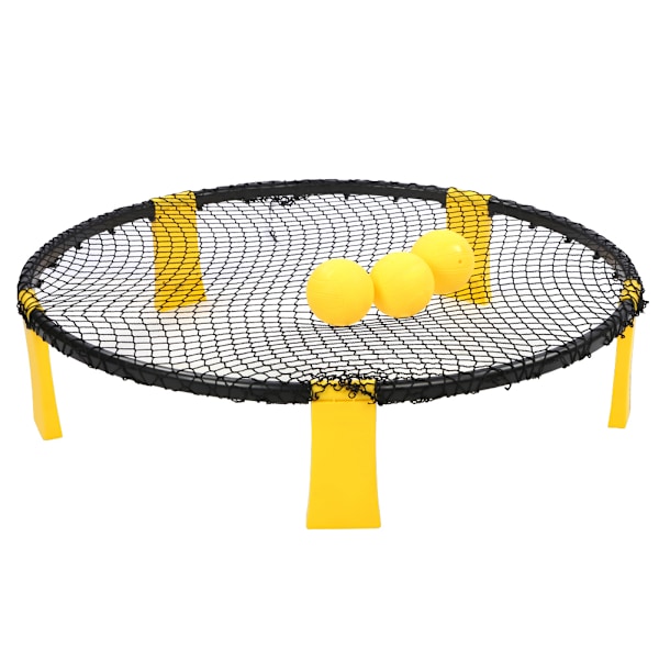 Mini rantavolleyball-setti pumppulaitteella vapaa-ajan hauskaa varten Fitnessparty