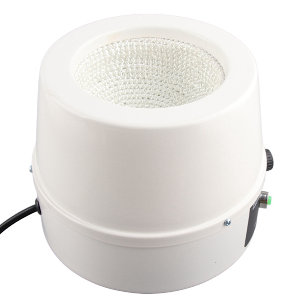 Elektrisk värmemantel Laboratorium Termostatisk Elektrisk värmemantel Temperaturkontroll500mL 250W UK-kontakt 220V