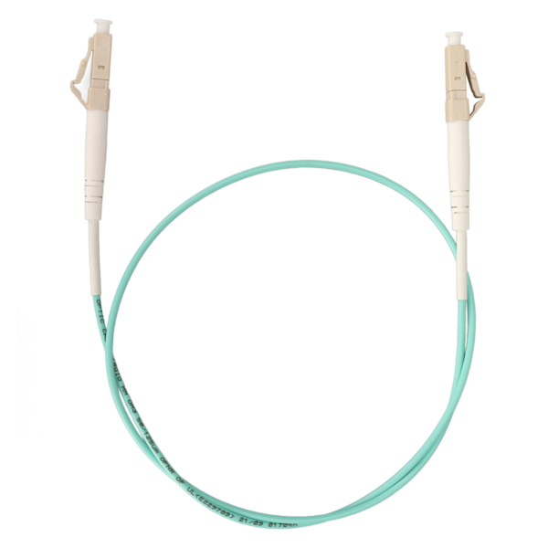 Fiber Patch Cable OM3 Core 0.5M LC to LC Simplex Multimode Fiber Optic Cable for SFP Transceivers Ethernet Switches