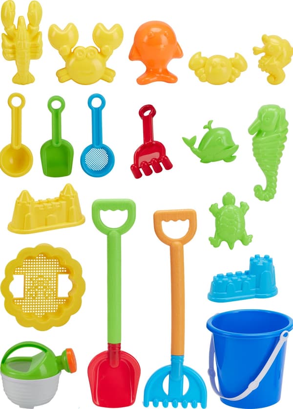 Hiekkaleluja 20 osaa multifärg multicolor