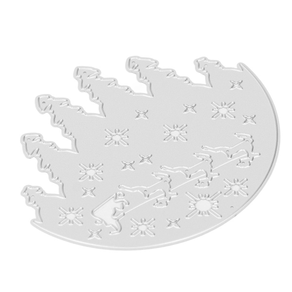 Metalstansninger Kulstofstål DIY Metalprægning Stencil Papirkunst Skabelon til Kortfremstilling Scrapbooking