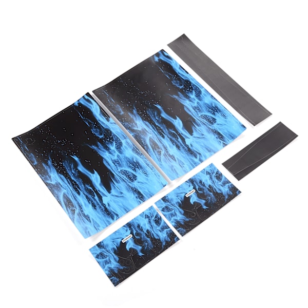 Beskyttende klistremerke for kontroller Spillkonsoll Skin Dekorasjonsdeksel for PS5 Flammemønster