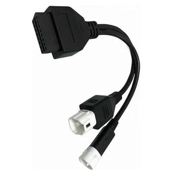 Til Yamaha 3pin + 4pin 2 i 1 til OBD2 motorcykel scannerkabel fungerer sammen med OBD Scanner Edition a 5 5