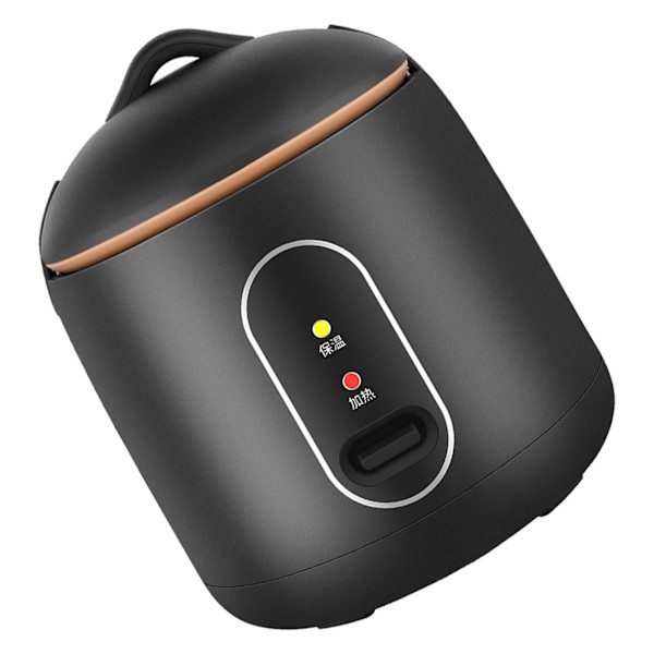 Mini riskoke multifunksjon 200W effekt helautomatisk bærbar riskoke for hjem og reiser 1,2L CN 220V
