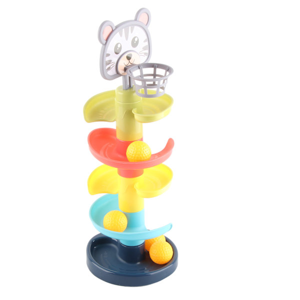 Balls Tower Toy Educational Development Hand Grip Ball Toy Barn Ball Drop Tower Toy