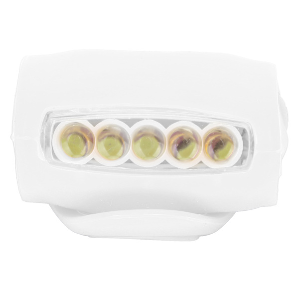 Sykkel 7 LED-lys Ridelys Front Bak Doble fargelys Sykkelutstyr Hvit