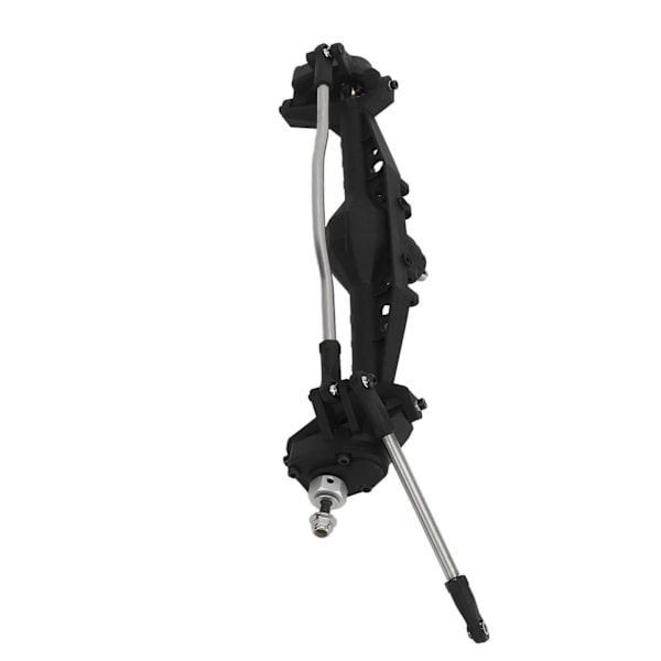 RC Crawler Bil Foraksel Nylon og Stål Sort RC Portal Foraksel til Axial Capra 1.9 1/10 UTB Klatrebils