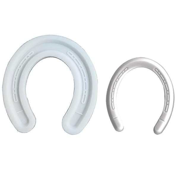 Hesteskoformet silikoneform fondant kagekantforme chokoladeform[LD]